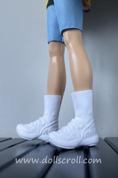 Mattel - Barbie - Fashionistas #175 - Ken - Fashionista Ken Long-Sleeve Colorful Striped Shirt - кукла